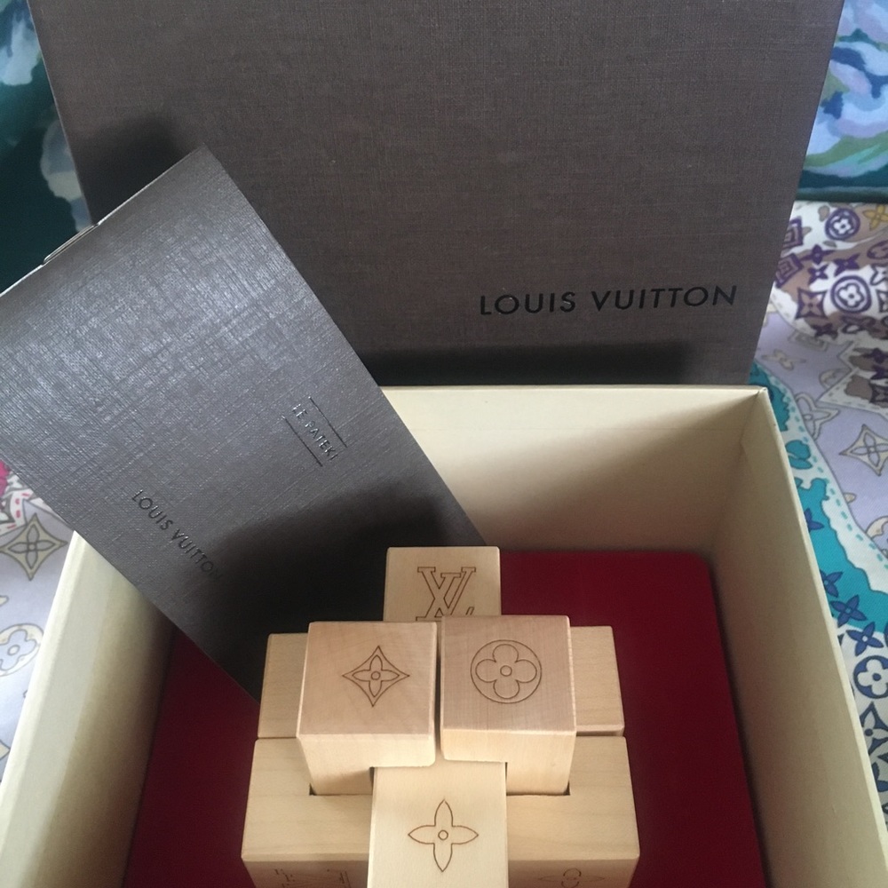Authentic Louis Vuitton Rubik’s Cube.